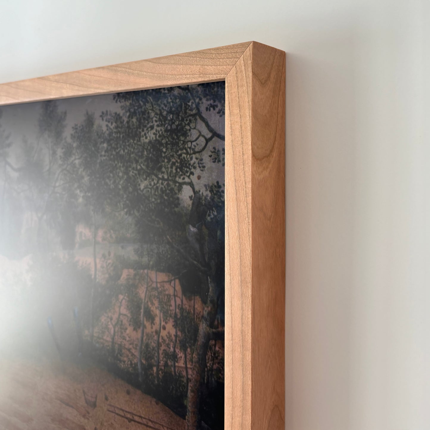 Slim Hardwood Bezel for The Frame TV