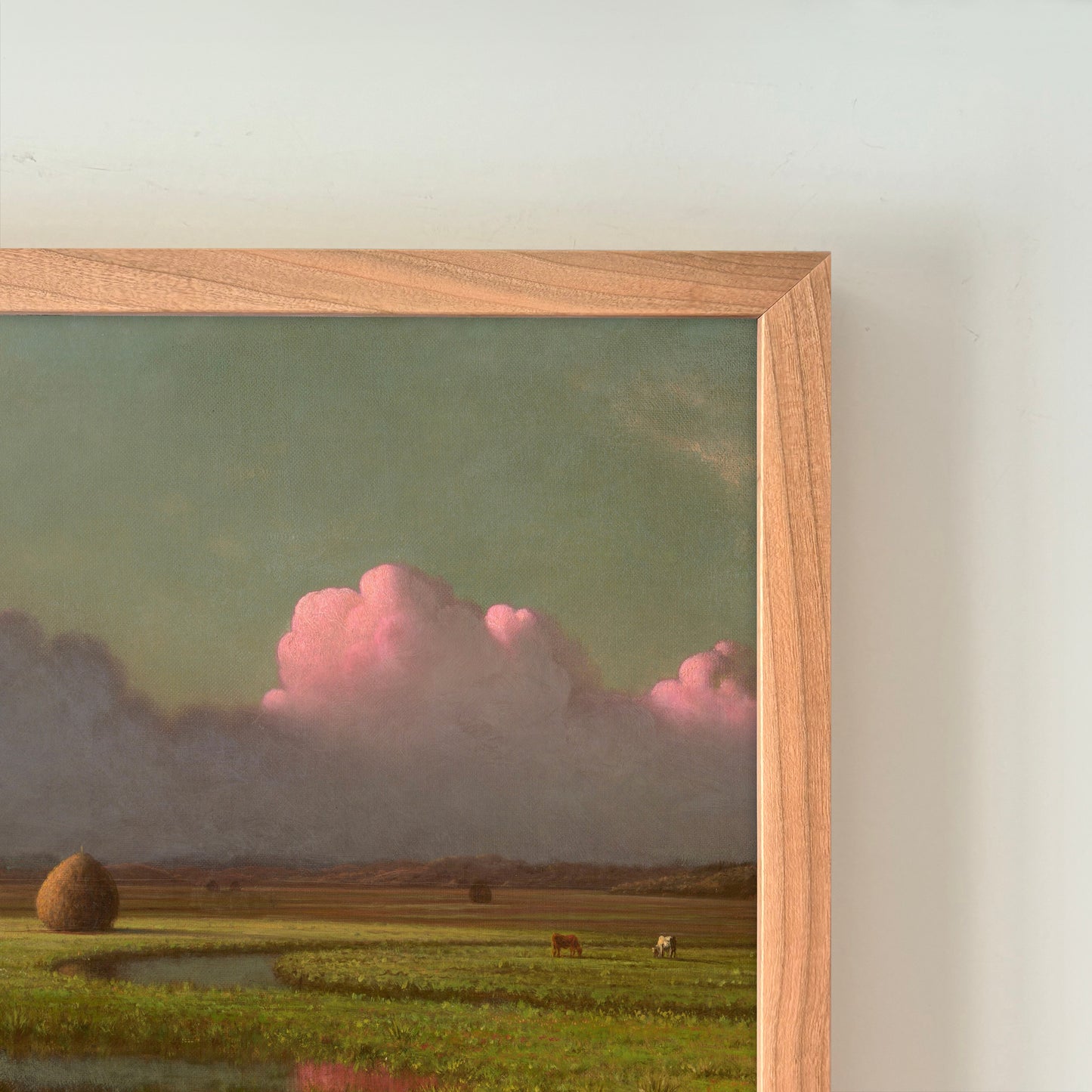 Slim Hardwood Bezel for The Frame TV