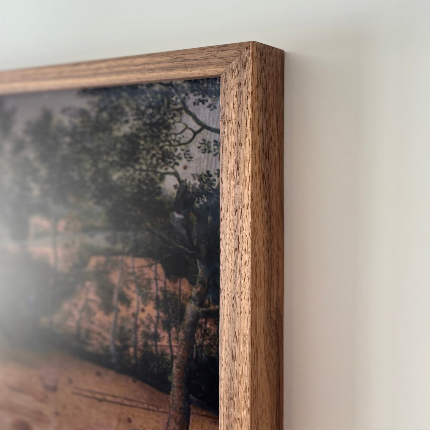 Slim Hardwood Bezel for The Frame TV