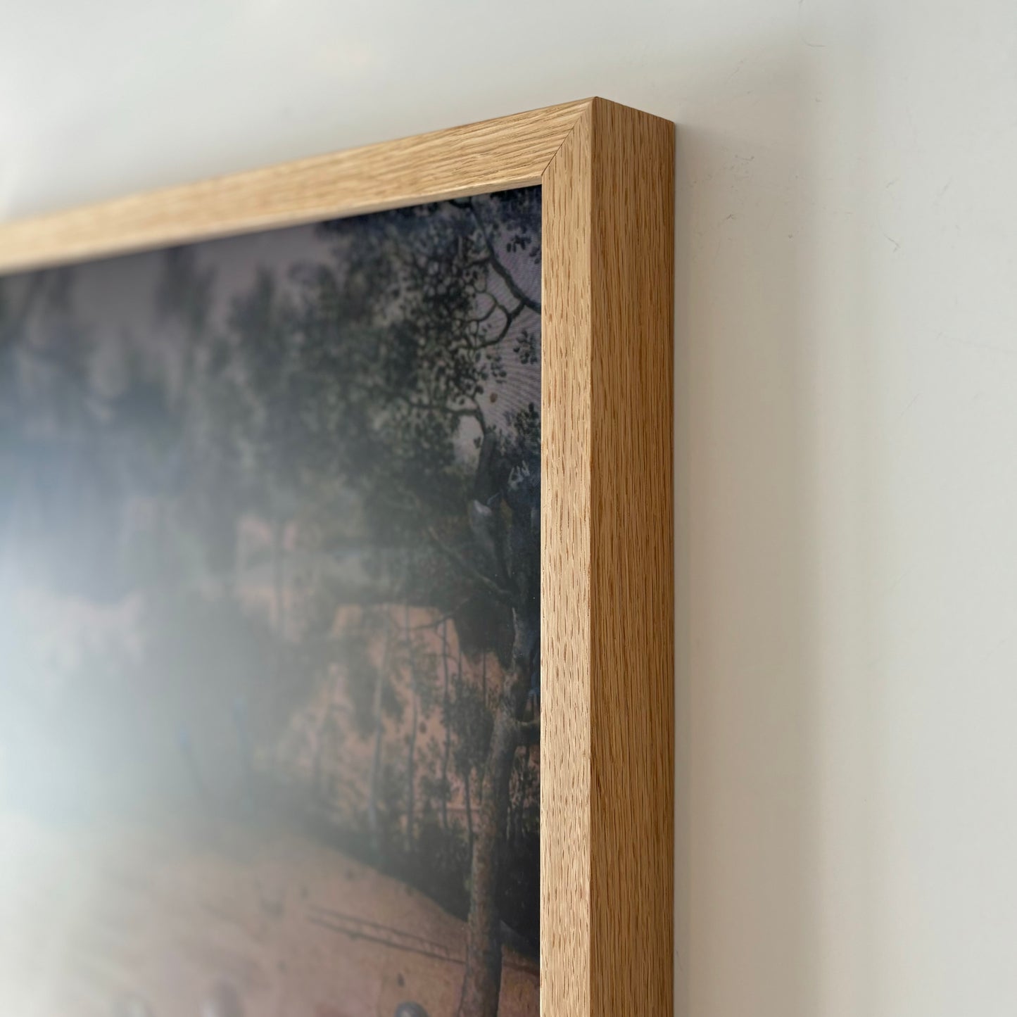 Slim Hardwood Bezel for The Frame TV