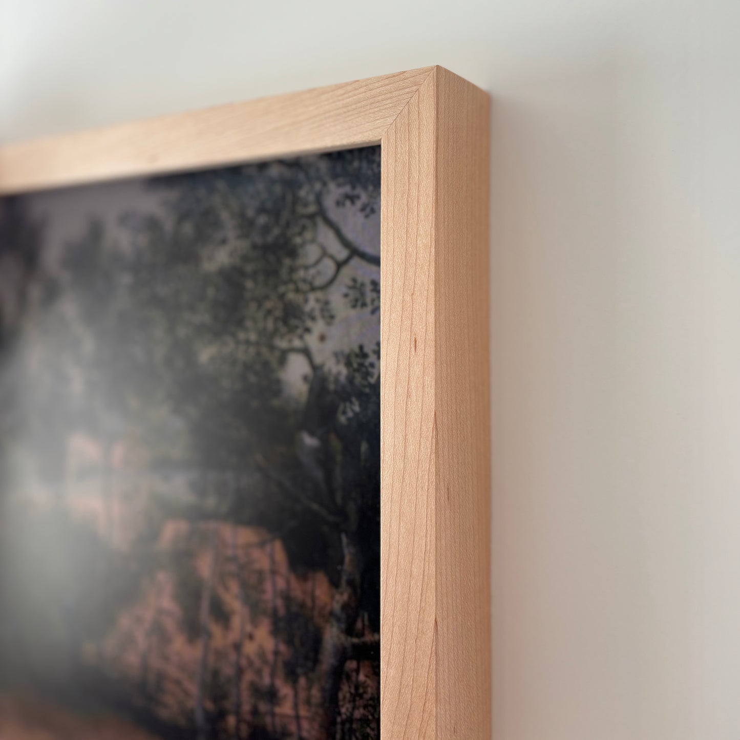 Slim Hardwood Bezel for The Frame TV