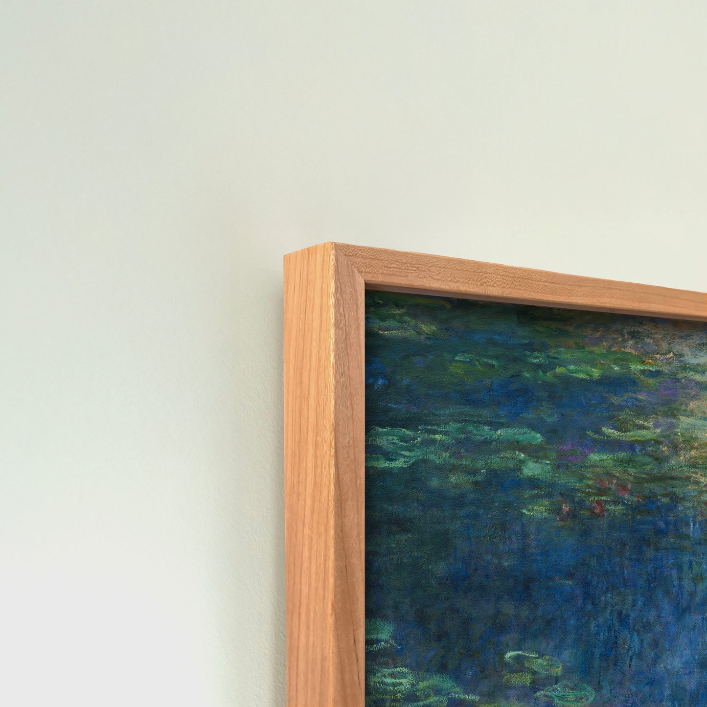 Mid Century Hardwood Bezel for The Frame TV